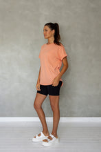 Load image into Gallery viewer, All You Need Cuff Tee in Burnt Coral
