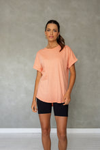 Load image into Gallery viewer, All You Need Cuff Tee in Burnt Coral
