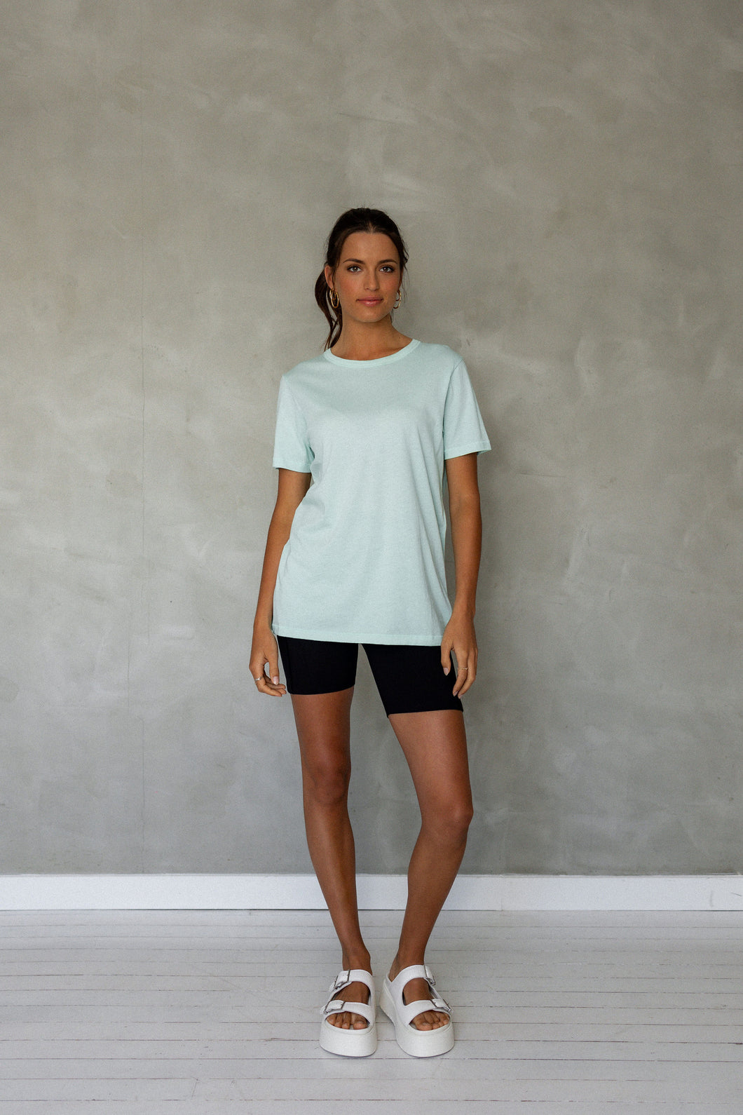 Embrace All s/s Tee in Beach Glass