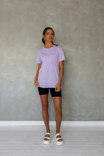 Load image into Gallery viewer, Embrace All s/s Tee in Purple Rose
