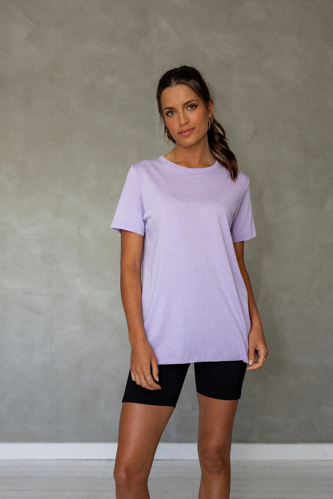 Embrace All s/s Tee in Purple Rose