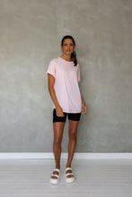 Load image into Gallery viewer, All You Need Cuff Tee in Roseate Spoonbill
