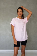 Load image into Gallery viewer, All You Need Cuff Tee in Roseate Spoonbill
