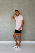 Load image into Gallery viewer, Embrace All s/s Tee in Roseate Spoonbill
