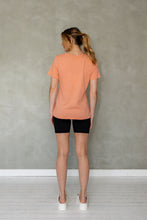 Load image into Gallery viewer, Before We Expire V-neck Tee in Burnt Coral
