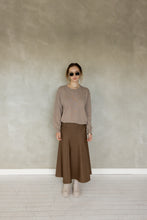 Load image into Gallery viewer, Hand In Mine Midi Skirt - Brown
