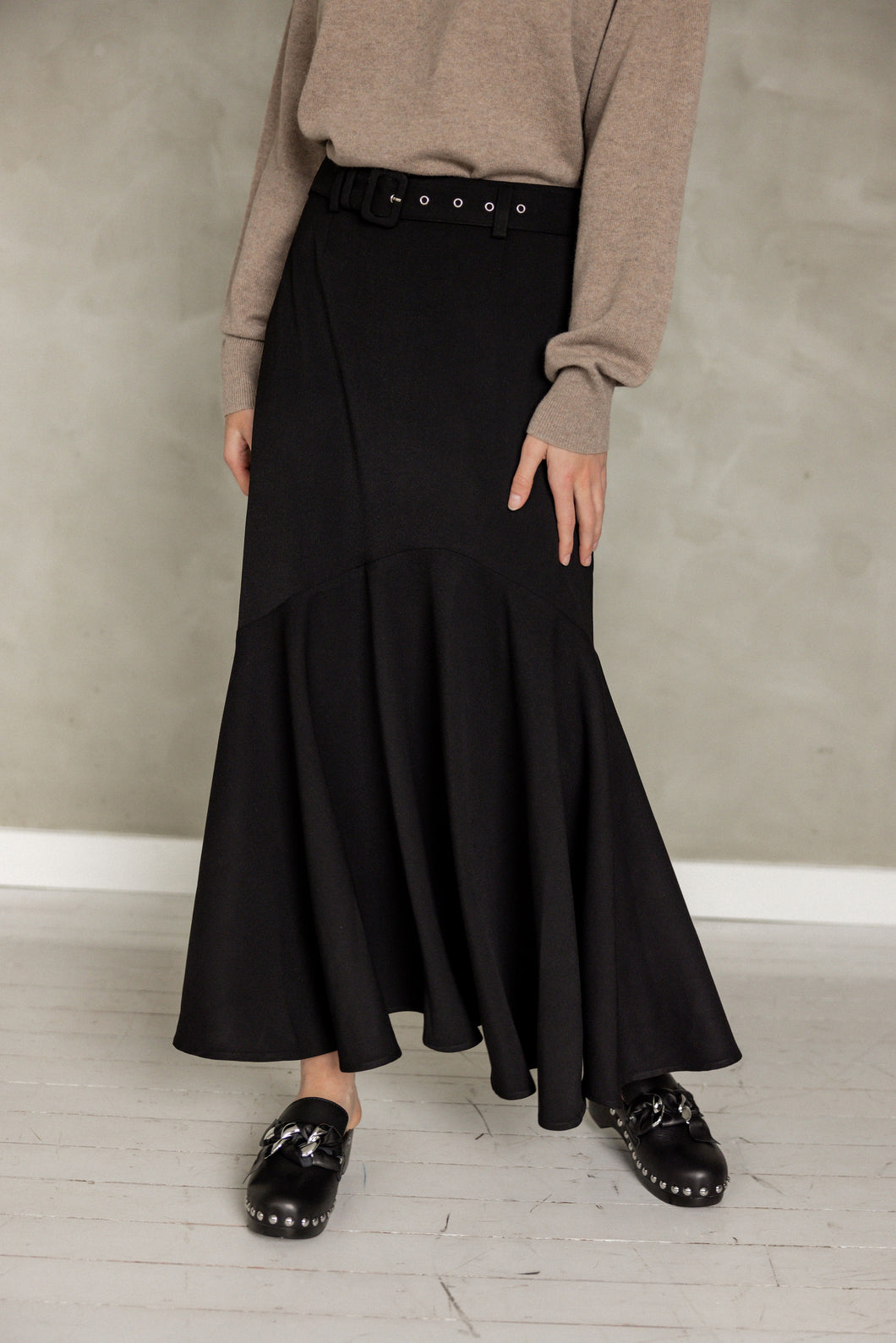 What Will Be Midi Skirt - Black