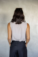 Load image into Gallery viewer, Like You Do Frill Neck Top (stone)
