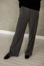 Load image into Gallery viewer, Easy To Say Wide Leg Pant - Dark Grey
