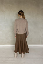 Load image into Gallery viewer, Hand In Mine Midi Skirt - Brown
