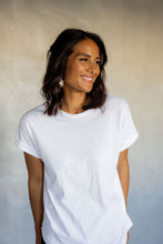 Load image into Gallery viewer, All You Need Cuff Tee in White
