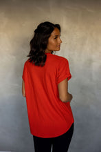 Load image into Gallery viewer, All You Need Cuff Tee in Fire Whirl
