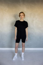 Load image into Gallery viewer, All You Need Cuff Tee in Black
